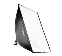 Walimex pro Octagon Softbox 40 x 60 cm with 35 W Daylight LED, 5000 K Daylight, Strong 4,250 Lumens, CRI 90+, Tilts Approx. 135°, Includes Diffuser and Bag, Ideal for Photo and Video Recordings