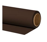 Walimex pro Photo Background Made of Cardboard, 2.72 x 10 m, Brown, Photo Canvas as Backdrop for Professional Photo Studio Use, Ideal for Product Photography, Reflection-Free, Durable & for Rolling