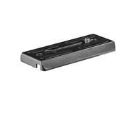 Walimex pro Quick Release Plate for Advanced 173 SH Video Tripod - Replacement Quick Release Camera Plate, Aluminium, Rubber Coating, 100 x 40 x 10 mm, 1/4 Inch Camera Connection Screw