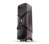 Walimex pro Studio Bag Trolley Size L - Spacious & padded trolley for studio equipment, 2-in-1 function as bag and trolley with ball-bearing castors