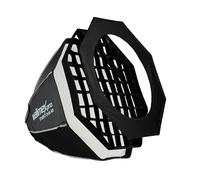 Walimex pro Studio Softbox Octagon 60cm, 360° rotatable, easy to set up, in rid, mask, Bowens adapter and transport bag, ideal for portraits and beauty shots
