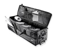 Walimex Pro Studio Trolley Xl (Incl. Extendable Trolley Handle, Padded Shoulder Strap, Variable Interior Division), Black