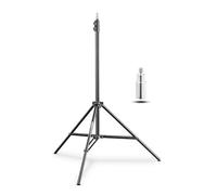 walimex Pro Tripod for Lamp WT-803, 200 cm (max. height 200 cm, load capacity approx. 2.5 kg, carrying bag)