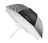 Walimex pro Umbrella Softbox Reflector 109cm - Professional solution for optimised reflection in portrait and product photography robust with precise fit