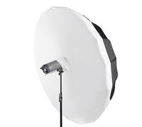 Walimex Reflex Umbrella Set Ø180cm - 2-in-1 design for professional results: Reflex umbrella and umbrella softbox in one, compact and versatile for on the go