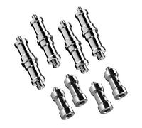 Walimex Set 4x Spigot Thread Adapter 3/8” to 1/4’’ and 4x Spigot Thread Adapter 3/8” to 1/4” Thread Adapter for Camera Accessories, Tripods, Photo Studios, Photoshoots and Photography