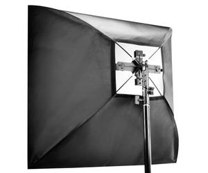 Walimex Set Quad Flash Holder with 90x90cm Softbox for Soft Boxes, Soft Light