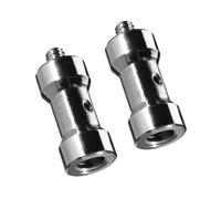 Walimex Set x2 Spigot Thread Adapters 3/8” to 1/4”, Thread Adapters for Camera Accessories and Tripod, Perfect for Photo Studio, Photoshoots & Video Recordings
