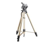 Walimex WT-3530 Basic tripod with 3D panhead, 146 cm (max. load-bearing capacity 3 kg, incl. carry bag, one spirit level, 1 level)