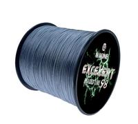 Waline Super Strong 8 Strands Braided Fishing Lines 300m 20lb-100lb PE Fishing Line Multifilament Sea Fishing Braid Line (Grey, 40lb/0.28mm/ 500m(547yds))