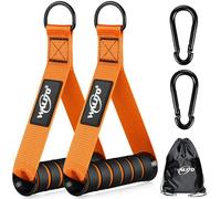 WALITO Exercise Handles, Replacement Cable Machine Attachments for Home Gym Equipment, Pulley System, Pilates, Resistance Bands, Strength Trainer, Heavy Duty Working Out Handles Accessories