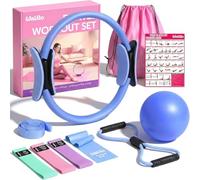 WALITO Resistance Bands Set, Exercise Bands with Handles, Door Anchor, Leg & Ankle Straps for Heavy Resistance Training, Physical Therapy, Muscle Training, Yoga