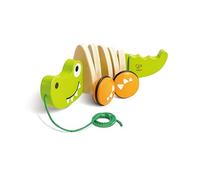 Walk-A-Long Croc - Pull Along Wooden Crocodile Toy