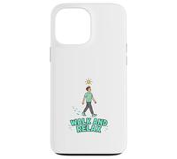 Walk And Relax Calm Lifestyle Illustration Case for iPhone 13 Pro Max