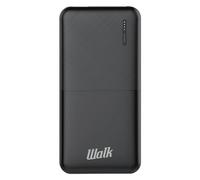 Power Bank 10,000mAh Dual USB Portable Charger, Compact Design, High Capacity, Built In Smart Chip Powerbank - Black