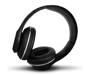 Walk Audio Black Enhanced Bass Wireless Headphones
