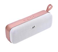 Walk Audio H204 Rose Gold Bluetooth Speaker - Portable Fabric Wireless Speaker with 2 x 5W Sound, Bass Boost & Built-In Mic, New