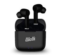 Walk Audio True Wireless Bluetooth Earphones TWS Earbuds With Charging Case (Black)