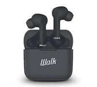 Walk Audio True Wireless Bluetooth Earphones TWS Earbuds With Charging Case (Grey)