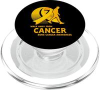 Walk away from Bone Cancer Warrior Awareness PopSockets PopGrip for MagSafe