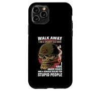 Walk Away I Am A Grumpy Old Man Anger Issues Funny Boomer Case for iPhone 11 Pro