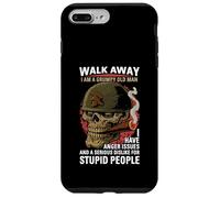 Walk Away I Am A Grumpy Old Man Anger Issues Funny Boomer Case for iPhone 7 Plus/8 Plus