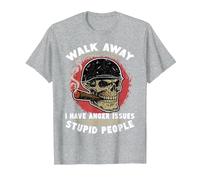 Walk Away I Am A Grumpy Old Man Funny Generation Boomer T-Shirt, Men, Heather Grey, 3X-Large