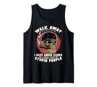Walk Away I Am A Grumpy Old Man Funny Generation Boomer Tank Top