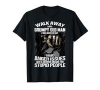Walk Away I Am A Grumpy Old Man I Was Born In MAY T-Shirt