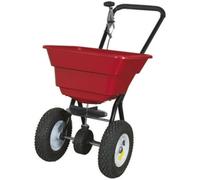 Walk Behind Broadcast Spreader - 37Kg Capacity Hopper - 360 Degree Spray