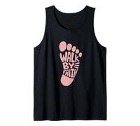 Walk by Faith 2 Corinthians 5:7 Christian Scripture Tank Top