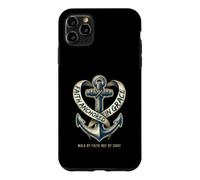 Walk By Faith Christian Anchor Cross Hope Design Case for iPhone 11 Pro Max