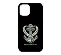 Walk By Faith Christian Anchor Cross Hope Design Case for iPhone 12/12 Pro