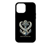 Walk By Faith Christian Anchor Cross Hope Design Case for iPhone 12 Pro Max