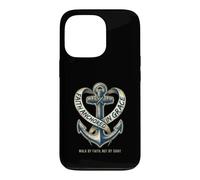 Walk By Faith Christian Anchor Cross Hope Design Case for iPhone 13 Pro