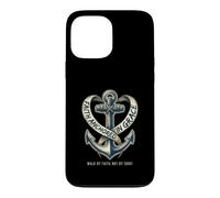 Walk By Faith Christian Anchor Cross Hope Design Case for iPhone 13 Pro Max