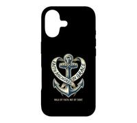 Walk By Faith Christian Anchor Cross Hope Design Case for iPhone 17