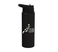 Walk By Faith Christian Path Stainless Steel Insulated Water Bottle
