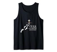 Walk By Faith Christian Path Tank Top