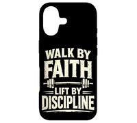 Walk By Faith Christian Prayer Gym Workout Weightlifting Case for iPhone 17
