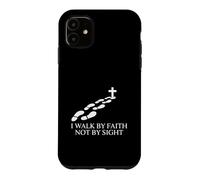 Walk By Faith Christian Scripture Path Case for iPhone 11