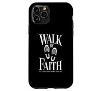 Walk By Faith Eyes Closed Heart Open Christian Case for iPhone 11 Pro