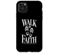 Walk By Faith Eyes Closed Heart Open Christian Case for iPhone 11 Pro Max