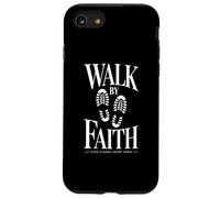 Walk By Faith Eyes Closed Heart Open Christian Case for iPhone SE (2020) / 7 / 8