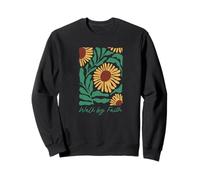 Walk by Faith Jesus Christ Bible Quote Sweatshirt