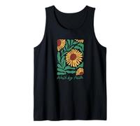 Walk by Faith Jesus Christ Bible Quote Tank Top