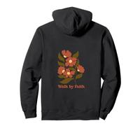 Walk by Faith Jesus Christ Faith Christianity Pullover Hoodie