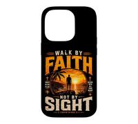 Walk By Faith Not By Sight 2 Corinthians 5:7 Christian Case for iPhone 14 Pro