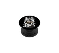 Walk By Faith Not By Sight 2 Corinthians 5:7 Christian PopSockets Adhesive PopGrip