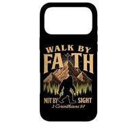 Walk by Faith Not by Sight 2 Corinthians Christian Bigfoot Case for iPhone 17 Pro Max